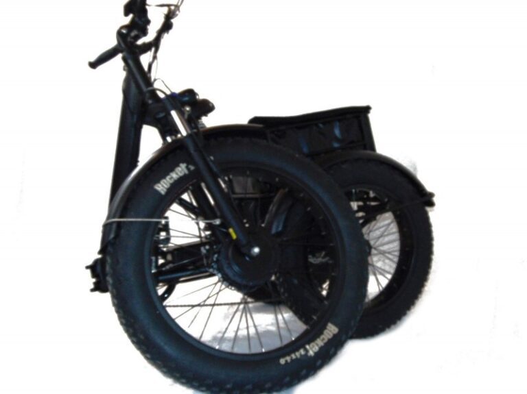 VOLT VOYAGEUR 3 Roues Électrique Fat Bike Ebike VTT RiveSud
